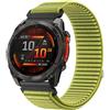 TOPsic 22mm Nylon Cinturino per Fenix 8 47mm/Fenix 7, Ricambio Sport Loop Cinturino per FENix 7 Pro/FEnix 6/6 Pro/FEnix 5/5 Plus/Instinct 2/Instinct 3 E 45mm/Forerunner965/955/945