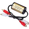 Mr.Ho Mr. Ho Filtro isolante RCA 15Amp anti-rumore per auto