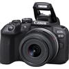 Canon Fotocamera mirrorless 24,2Mpx APS C EOS R10 Kit Rf S 18 45mm F4.5. 6.3 Is