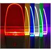 GREENIC 2 Pezzi LED Multicolore Luce Notturna da Presa con Sensore Crepuscolare Automatico Bambini RGB Notte Luce 0.5 W Risparmio Energetico Lampada per Camera da Letto, Camera dei Bambini