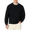 Amazon Essentials Maglione Girocollo Testurizzato in Misto Cotone Vestibilità Comoda Uomo, Verde Oliva Scuro, XS
