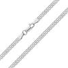 Ataria Bracciale da uomo e da donna, in argento sterling 925, misura 17, 18, 19, 20, 21, 22, larghezza 5,7 mm, bracciale in argento 925, da uomo e da donna, 20, Argento, Nessuna pietra preziosa