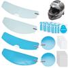 NBEADS 4 set 4 pellicole Antipioggia per Casco Da Moto, Kit di Antiappannamento per Visiera Del Casco con 1 set Pellicole per Specquellietto Retrovisore per A Tutte Le Condizioni Atmosferiche
