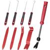 Flintronic 8pz Kit Utensile di Smontaggio per Riparazione Auto | Rimozione Ricambio Cunei in Plastica Leve Refit Set, Auto Trim Installer Pry, Removal Tools Kit per Auto