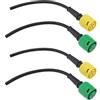 OTOTEC Set di 4 cavi a 5 poli per rimorchio, per rimorchio, barca, roulotte, camion