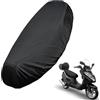 Casenly Copri Sella Moto, Coprisella Universale Impermeabile Antigraffio Coprisella Scooter 52 x 82cm Antigraffio e Antiscivolo con Fascia Elastica per Auto Elettriche Scooter Moto (L)