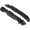 Riloer Staffa di supporto per paraurti, staffe per paraurti anteriore, staffa di supporto per paraurti anteriore, 2 pezzi, staffa per paraurti sinistro e destro, compatibile con Toyota Yaris Hatchback