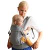 Beco Gemini 2.0 Marsupio Neonato-Bimbo, 4 Posizioni, Grigio | Imbottitura M-Cloud, Seduta Ergonomica Sana per le Anche, del tutto Regolabile per ogni genitore, cresce col bambino.