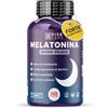 VIVACAPS Melatonina per dormire 1mg alto dosaggio 365 micro compresse per 1 anno, Melatonina forte con zinco e selenio per dormire meglio - Made in Italy