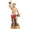 DRW Figura San Sebastian resina dipinta a mano 13 cm
