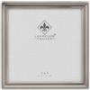 Lawrence Frames 11555 - Cornice portafoto in peltro antico, 15 x 15 cm, motivo bordi con perline