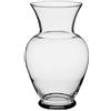 Floral Supply Online Vaso da giardino primaverile da 25 cm e libretto guida per fiori, vaso decorativo in vetro per composizioni floreali, matrimoni, decorazioni per la casa o l'ufficio (trasparente)