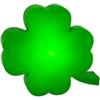 8 seasons Design - Mini lampada decorativa a forma di quadrifoglio (verde) Micro - 12 cm LED con batteria & USB-C - ricaricabile, senza fili e decorativo, luce d'atmosfera ideale, portafortuna