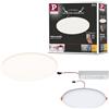 Paulmann Pauleen Paulmann 93063 Pannello LED Lampada da Incasso Veluna VariFit IP44 dimmerabile su 3 Livelli 185mm Tondo 1x17 Watt plafoniera Satinato plastica 3000 K 17 W, Chrome Matt, Ø