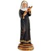 DRW Figura Santa Rita Resina Dipinta a Mano 14 cm