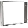 Emco Telaio da Incasso con Specchio Luminoso Prime Asis 9497-Armadietto Luce a LED, 05 x 12 cm, Alluminio, Normale