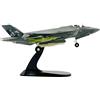Modello di aereo F-35A in scala 1:72, modello di aereo da caccia simulato per