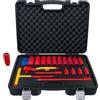 BGS 7137 | Set di inserti e chiavi a bussola per elettricisti | Attacco quadro incassato 10 mm (3/8) | 19 pz.