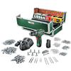Bosch Home e Garden trapano avvitatore a percussione a PSB 10,8 LI-2, caricabatterie, 2 batterie, 508 accessori, Toolbox 10,8 V, 2,0 Ah, max, in acciaio/legno 8/20 mm, 060398390C