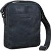 STILORD "Nils" Borsello Uomo Pelle Vintage Borsa Donna Piccola Tracolla in Cuoio Vero per Tablet Ipad da 9.7 Pollici Robusto Colore:antracite