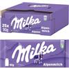 Milka Cioccolato al Latte Alpino, Tavolette Classiche, Cacao Sostenibile, 25 x 90 g
