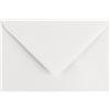 ideen mit herz Buste bianche naturali DIN C6, con lembo a punta, gommate, 11,4 cm x 16,2 cm, 100 g/m², 100 pezzi