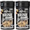 Haquoss Brine Shrimps Mangime Naturale Liofilizzato in Artemia Salina per Pesci Tropicali d'Acqua Dolce e Marina, 100 ml/8 gr (Confezione da 2)
