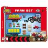 Maisto Mini Working Machines - Set da fattoria Massey Ferguson