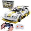 JAMARA 402867 CADA Set C51081W Opel Astra V8 Coupe 1:20 2,4 GHz Bricks - Auto giocattolo modello, auto da corsa per bambini dai 6 anni in su, radiocomandato, idea regalo, app utilizzabile