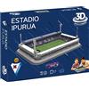 BANDAI Eleven Force- Stadion Puzzle 3D Stadio Ipurù (Éibar), Colore Blu, único, 14924