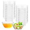Yardwe Set Da 6 Mini Ciotoline In Vetro Trasparente, Da 6 Cm, Ideali Per Salse, Dessert, Snack E Antipasti
