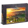 Ulmer Puzzleschmiede - Puzzle Toscana - Immagine pittoresca della Toscana - Italia di sera