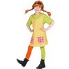 Maskworld Pippi Costume lungo per bambini - 3 pezzi - verde/giallo licenza costume film (146/152)