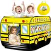 Britik Tenda da gioco a forma di camion: casetta per bambini e bambine dai 3 agli 8 anni, giocattolo pieghevole per interni ed esterni
