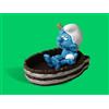 Schleich Puffo nella vasca da bagno