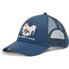 The North Face Unisex Embroidered Mudder Trucker Shady Blue/Bear Graphic One Size
