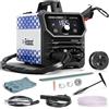 Reboot Saldatrice a filo continuo 165A 4 in 1 Gas/Senza Gas | Saldatrice multifunzione MMA & TIG Lift, Inverter con Display LED, per officina e fai da te