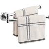 KES Portasciugamani da Parete Girevole Portasciugamani da Bagno Porta Asciugamani da Parete Montato a parete con 2 Barre 23 cm Acciaio inossidabile SUS304 Finitura Lucida, A2106S23