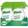Winni's - Detersivo Lavatrice Igienizzante Ipoallergenico in Ecoformato, 264 Lavaggi, con Smacchianti Naturali da Biofermentazione, Con Materie Prime Vegetali, 1485 ml x 8 Confezioni