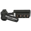 Alvin's Cables D-tap Splitter Ultrashort Cavo di alimentazione D-Tap maschio a 4 porte Dtap femmina cavo per fotocamere ARRI RED TILTA Steadicam IDX batteria