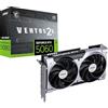 MSI NVIDIA GeForce RTX 5060 8G Ventus 2X OC Scheda Grafica Gaming GDDR7 128 bit, frequenza boost fino a 2535 MHz, PCIe Gen 5, DLSS 4, 3x DP 2.1, 1x HDMI 2.1, compatibile con case SFF