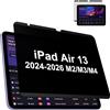 IPROKKO Pellicola protettiva magnetica per la privacy compatibile con iPad Air 13 pollici (2024), rimovibile Anti Glare Luce blu per iPad 13 pollici, pellicola protettiva per la privacy
