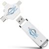 ThePhotoStick® Omni 64GB USB Flash Drive & Memory Stick - Backup automatico di foto e video per iPhone, Android, Mac & PC - Connessione multiporta per archiviare e trasferire facilmente i file