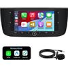 YZKONG Autoradio Linux per Fiat Punto 10-16/Linea 12-15 | Bluetooth/CarPlay/Android Auto Wireless/FM/AM/RDS/USB HiFi 100W