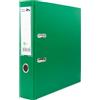 Raylu Paper - Raccoglitore con anelli, raccoglitore a dorso largo 75 mm, raccoglitori per ufficio a 2 anelli con leva di apertura morbida e porta carte personalizzabili. (A4, Verde)