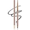Boobeen 2 pezzi Matita eyeliner in gel, matita eyeliner impermeabile a doppia punta con pennello angolato - Matita eye liner a lunga tenuta e a prova di sbavature per donne