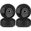 NONMON Ruote Skateboard 52mm 95A con Cuscinetti 608 RS ABEC-9 Montati, 4 Piezzi Ruote di Ricambio Set per Skateboard da Strada Professionale Trick Waveboard Snakeboard Pattini Roller Quad Skates