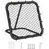 SONGMICS Porta da Calcio, Rete da Calcio per Adolescenti, Portatile, con Telaio in Acciaio, Inclinazione Regolabile, Montaggio Rapido, per Giardino, Parco, Spiaggia, Nero Inchiostro SZQ084B01