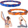 CEILIWEN Bande di resistenza lunghe in tessuto, bande elastiche per yoga, stretching, fasce di resistenza per esercizi, cinghie elastiche per fisioterapia, yoga, pilates, fitness
