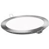 ONSSI Gnetic Glass Piastra LED super sottile rotonda 20W Downlight LED cornice argento 6000k Luce Fredda 2000 lumen